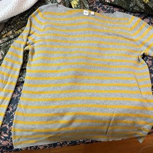 Gap Boatneck Ribbed Sweater EUC